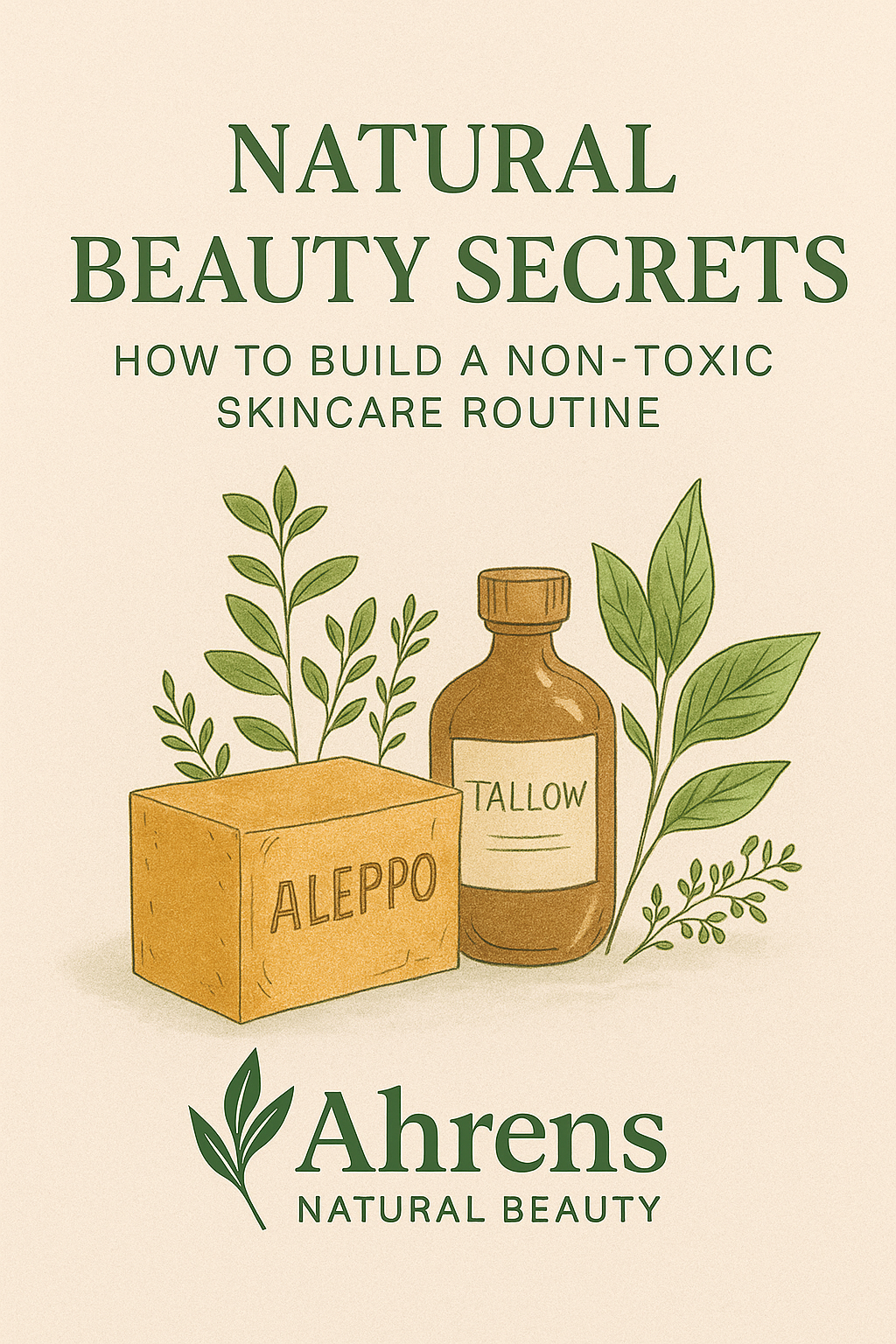 FREE E-Book: Natural Beauty Secrets – How to Build a Non-Toxic Skincare Routine