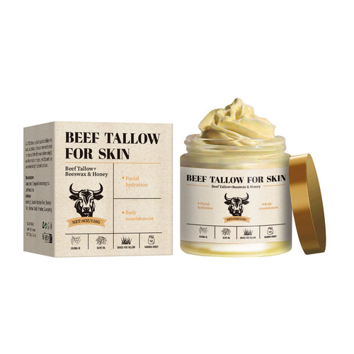 Golden Beef Tallow – Luxurious Cream with Bee Wax & Honey