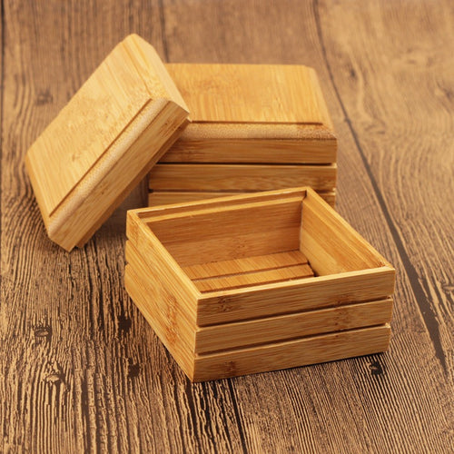 Portable Bamboo Soap Holder – Natural, Stylish & Eco-Friendly Soap Box