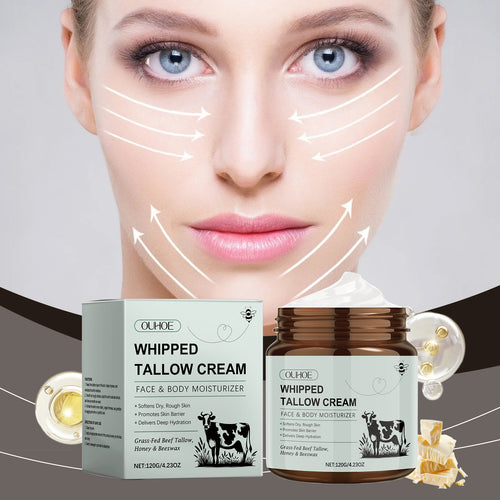Beef Tallow Face & Body Cream – Ultra Moisturizing & Naturally Soft