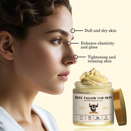 Golden Beef Tallow – Luxurious Cream with Bee Wax & Honey